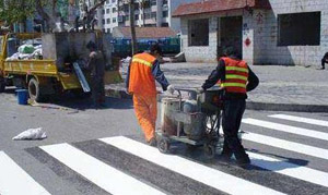 道路划线